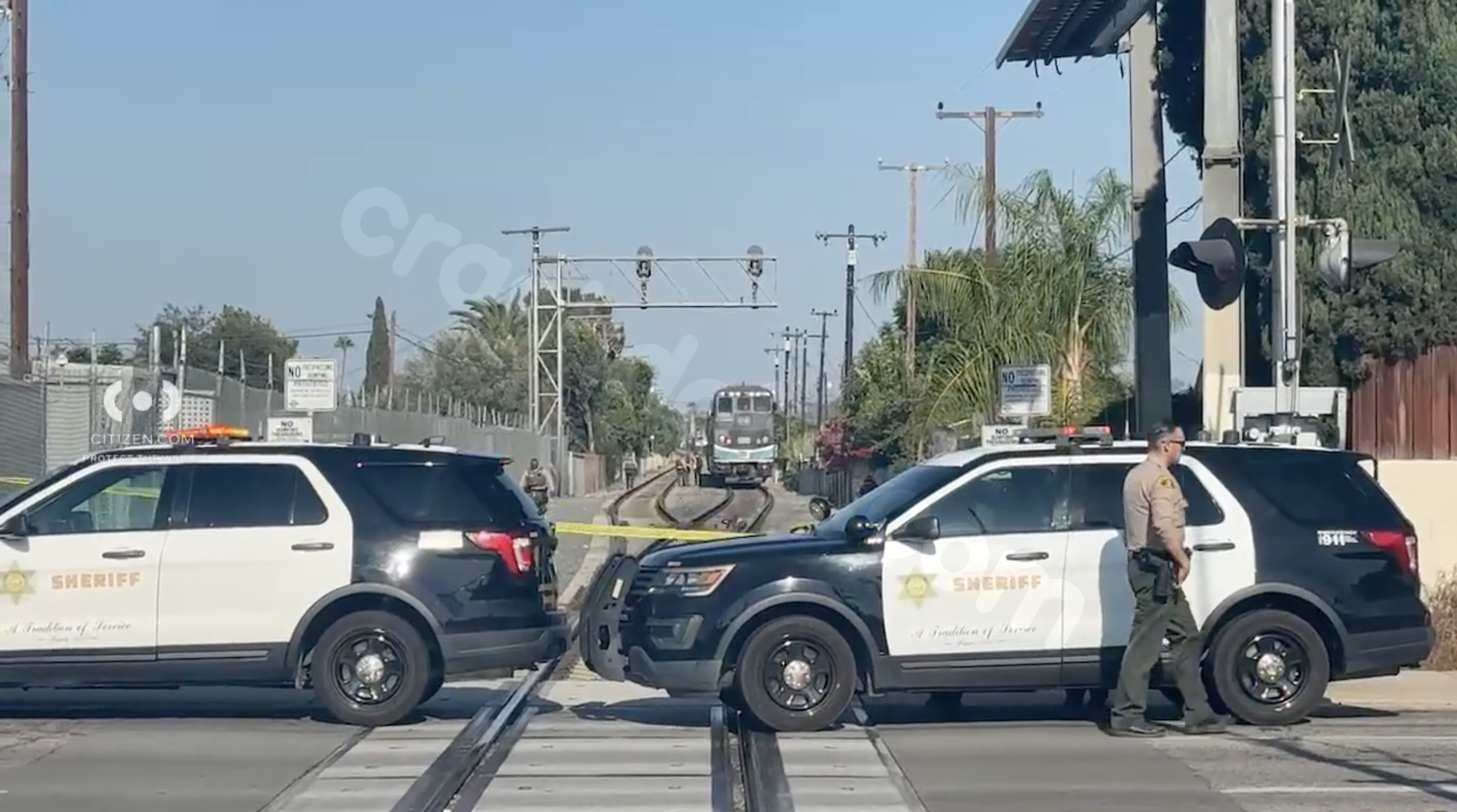 Fatal pedestrian accident involving Metrolink train in L.A. County