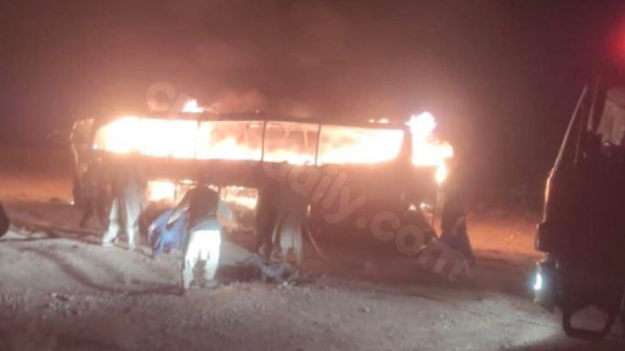 Deadly Afghan bus crash: 50+ fatalities, with 17 children among the victims - caught on camera