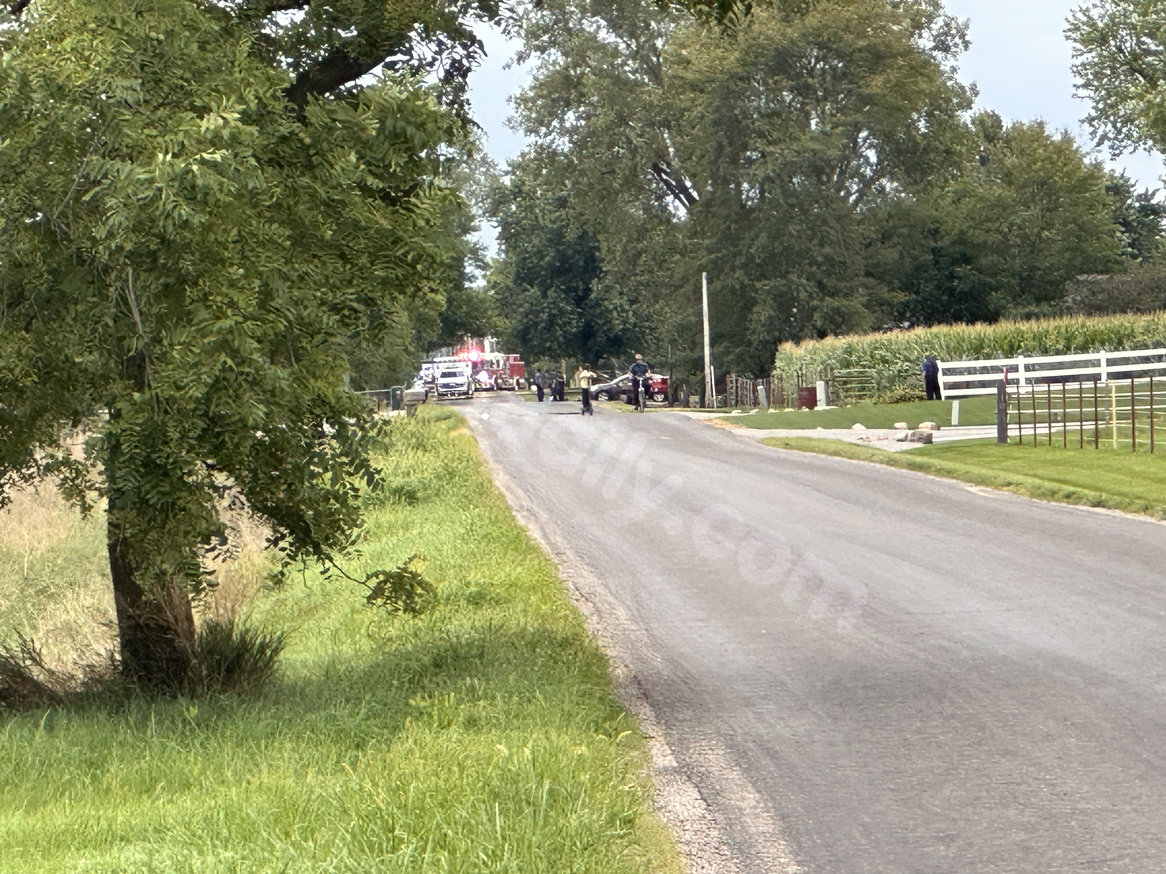 Fatal motorcycle accident in northeast Allen County