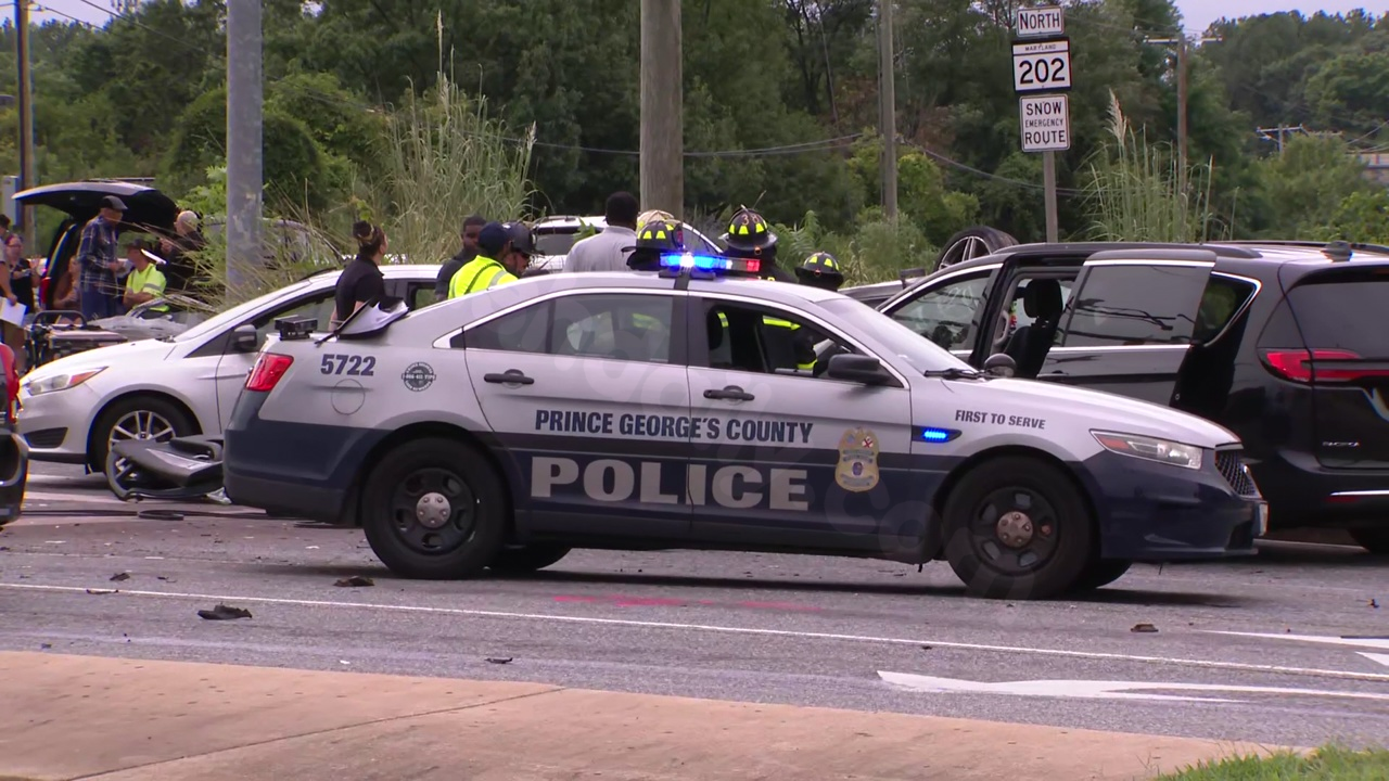 Two individuals killed in multi-car collision in Prince George’s County identified by police.