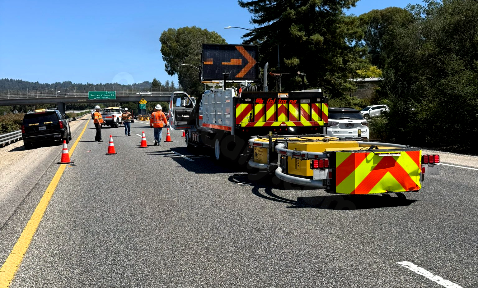 Deadly Tesla collision causes traffic congestion