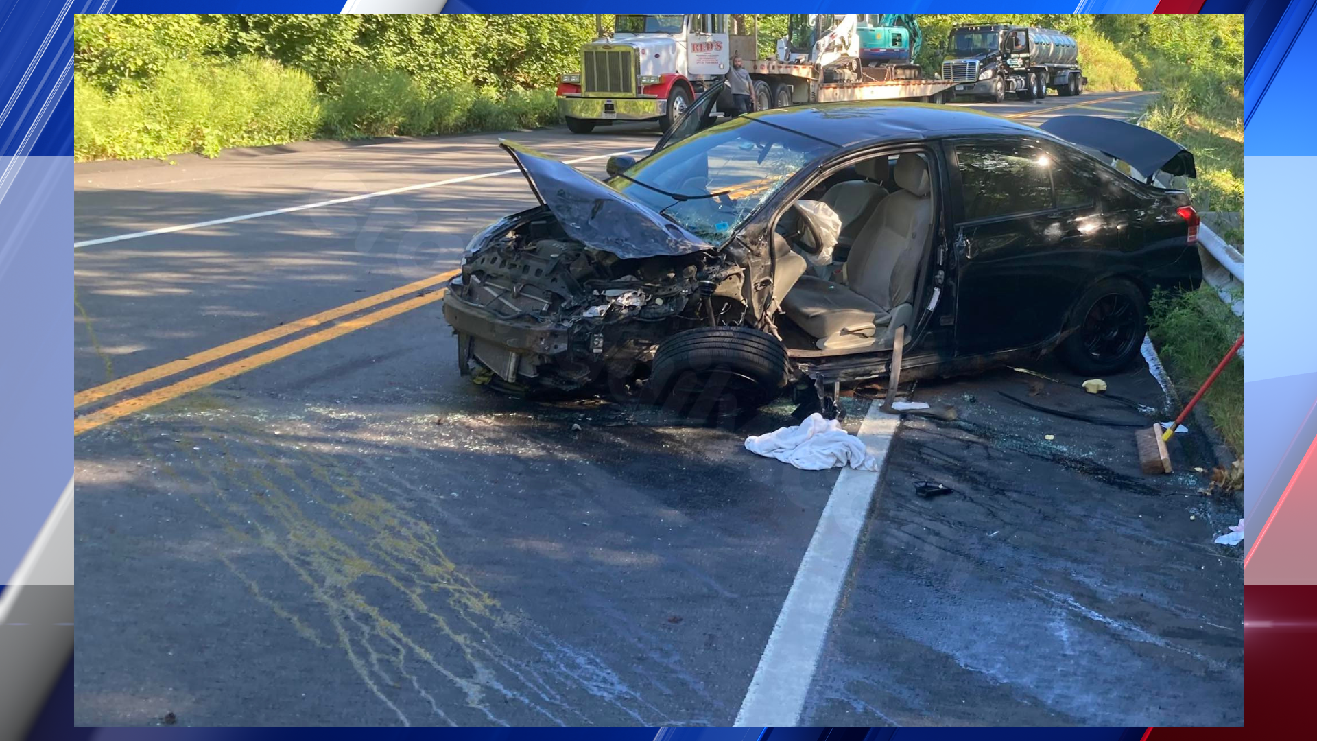 Two individuals injured in collision near Mt. Tom base in Easthampton