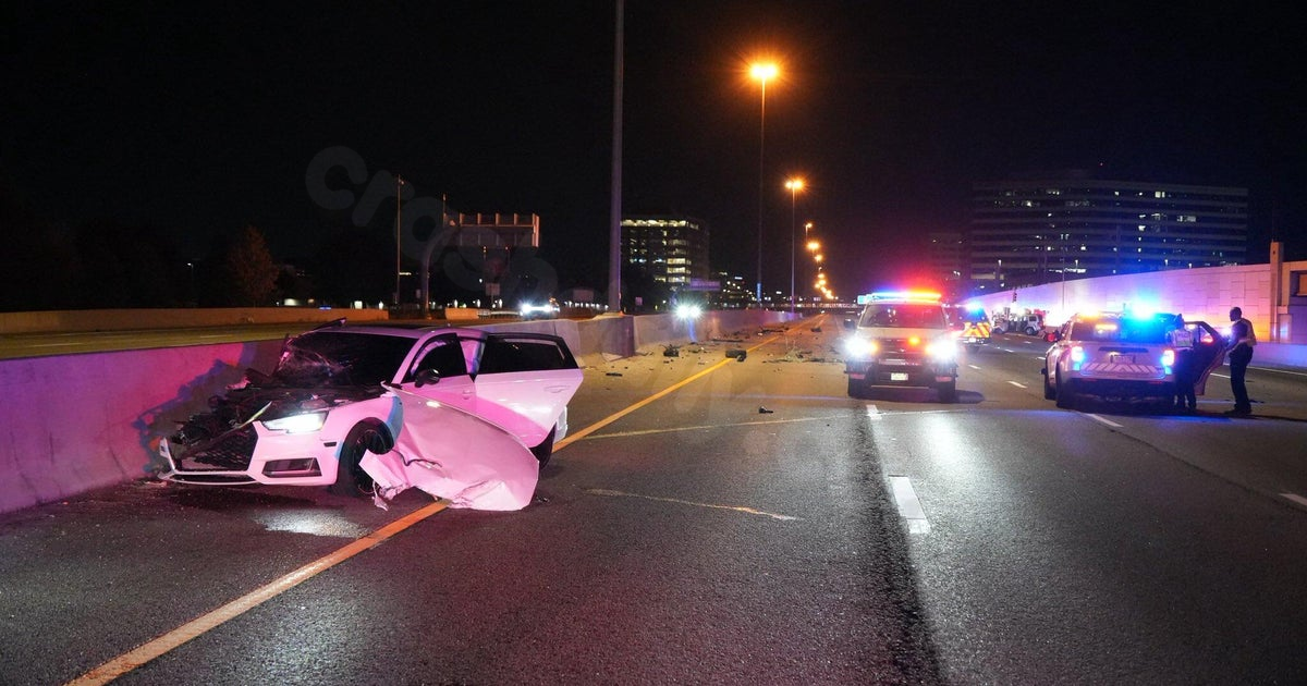 Accused DUI driver in Denver causes 3-car crash with injuries on I-25.