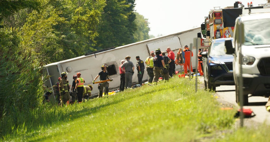 Fatal Accident Involving Tour Bus in Western New York