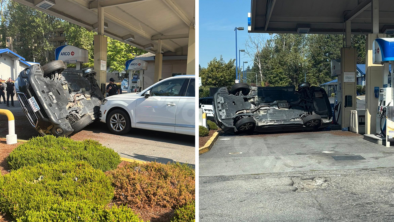 Arrest made after stolen car crash in Tukwila