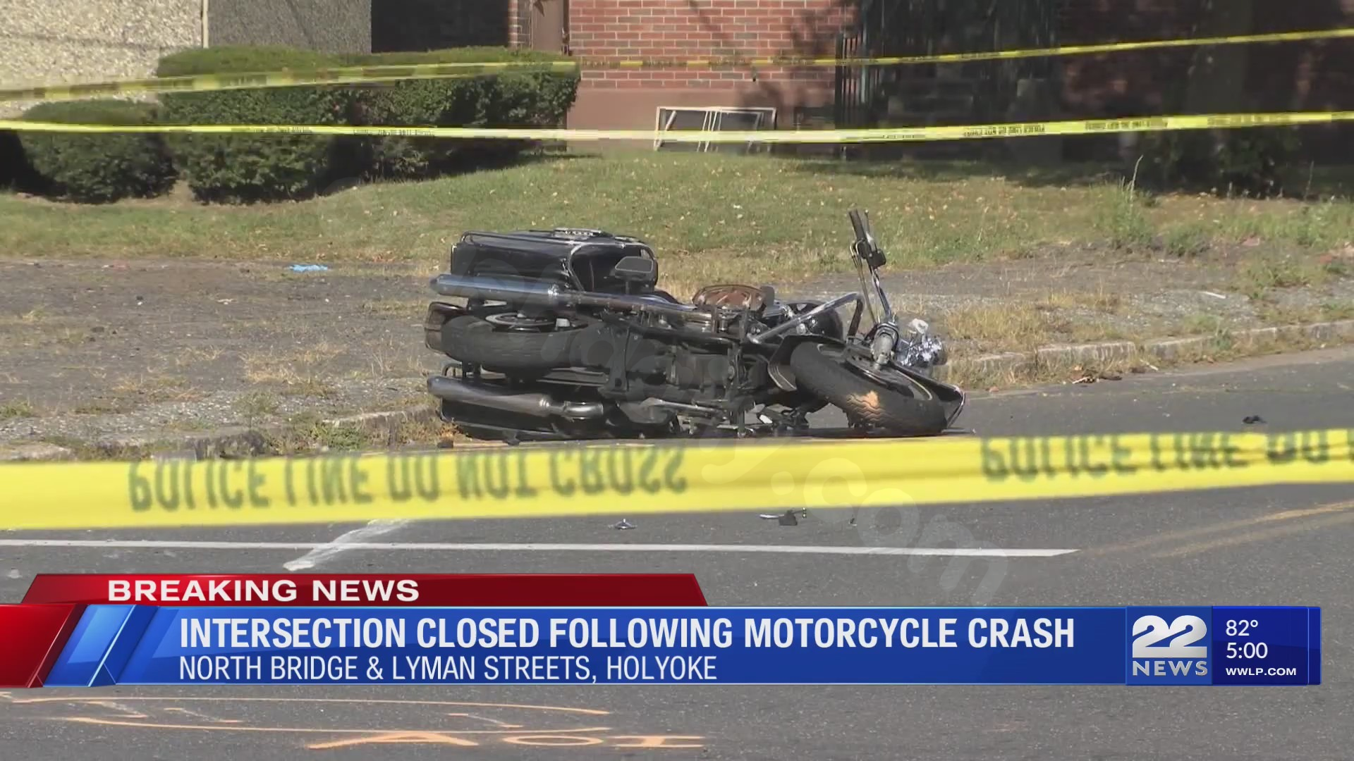 Fatal motorcycle crash in Holyoke on North Bridge, Lyman Street