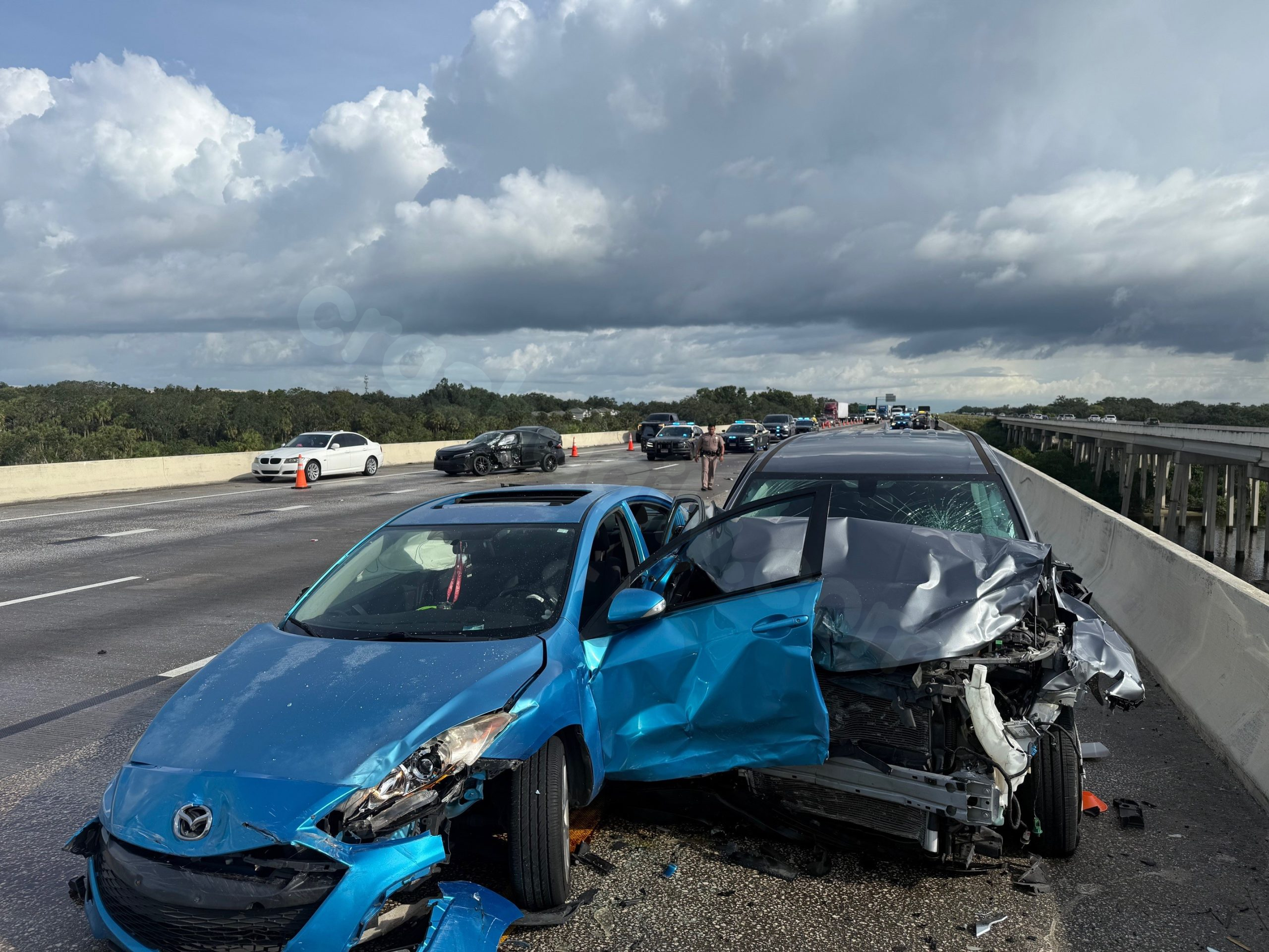 I-75 south reopens after Spring Hill man falls off bridge into Alafia River: FHP