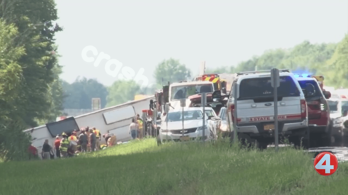 Inspection findings for I-90 bus crash operator