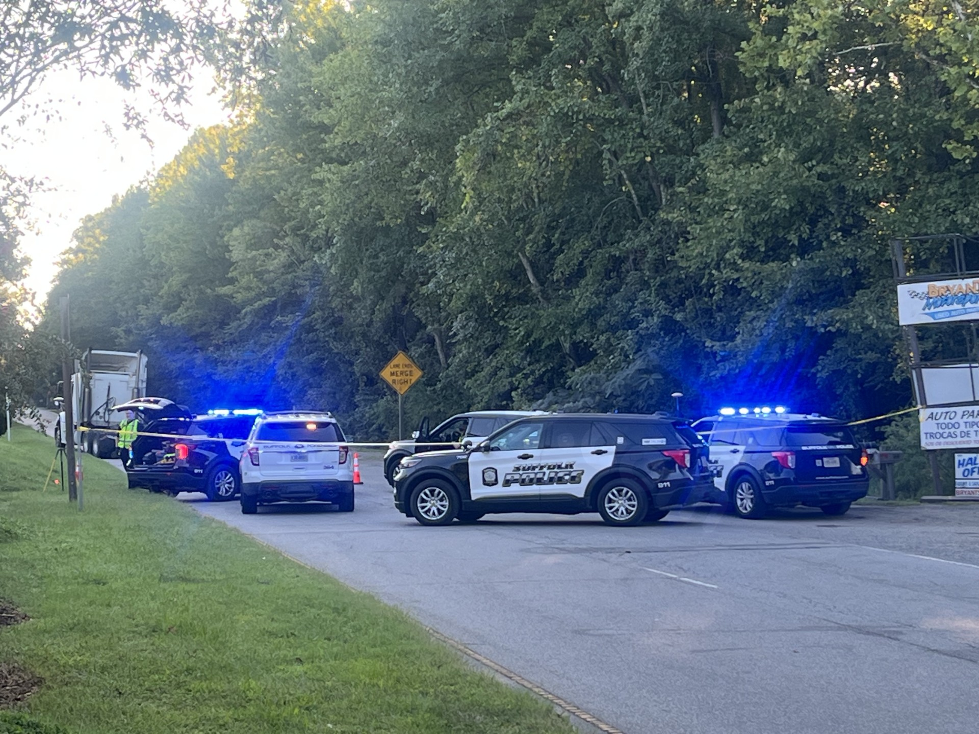 Fatality reported in Portsmouth Blvd. collision.