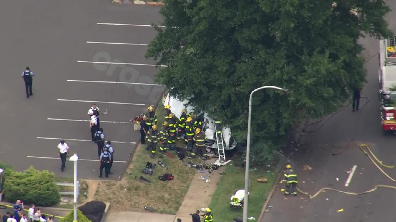 Fatal crash in Bustleton claims driver and pedestrian