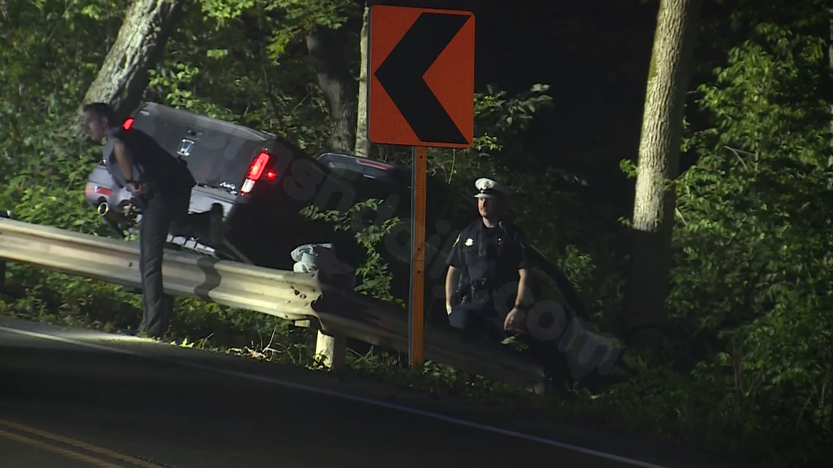 Search for driver of stolen vehicle that crashed into Pierce Township woods