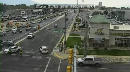 State Street in Murray Lanes Closed Due to Rollover Accident.