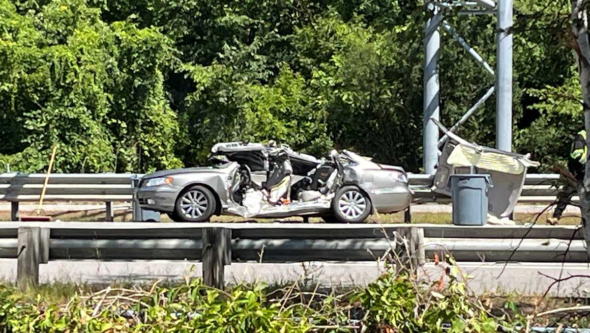 Traffic delays on I-93 in Concord, NH due to wrong-way crash