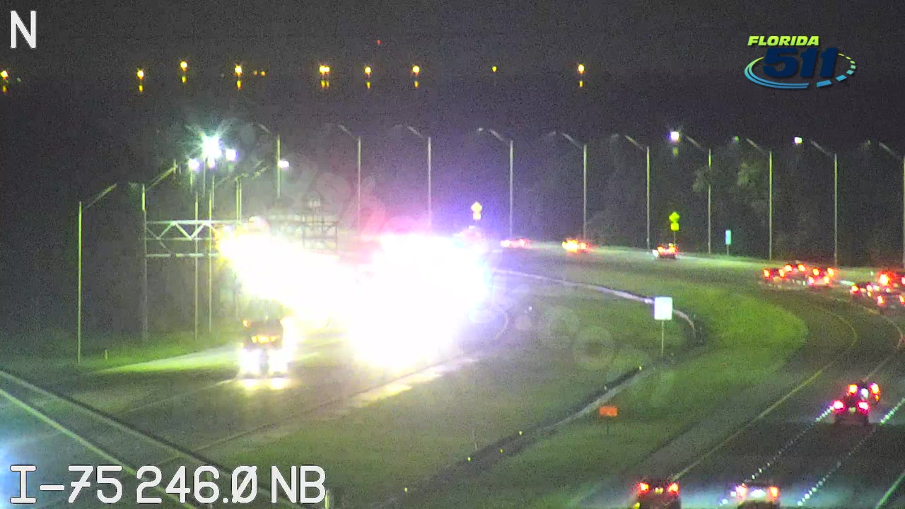 Fatal accident involving SUV on I-75 in Hillsborough County.