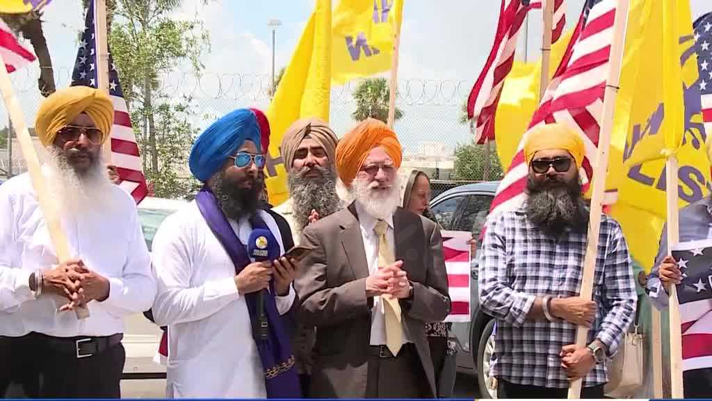Sikhs for Justice hold prayer outside St. Lucie jail, demand fair trial in fatal crash case