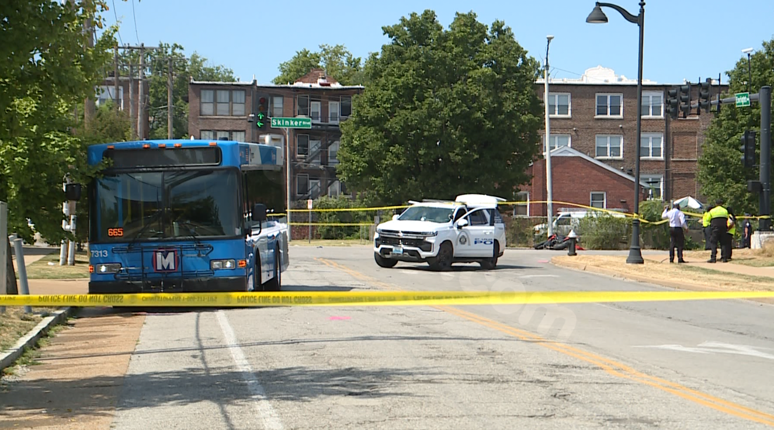 Fatal motorcycle crash near Delmar Loop