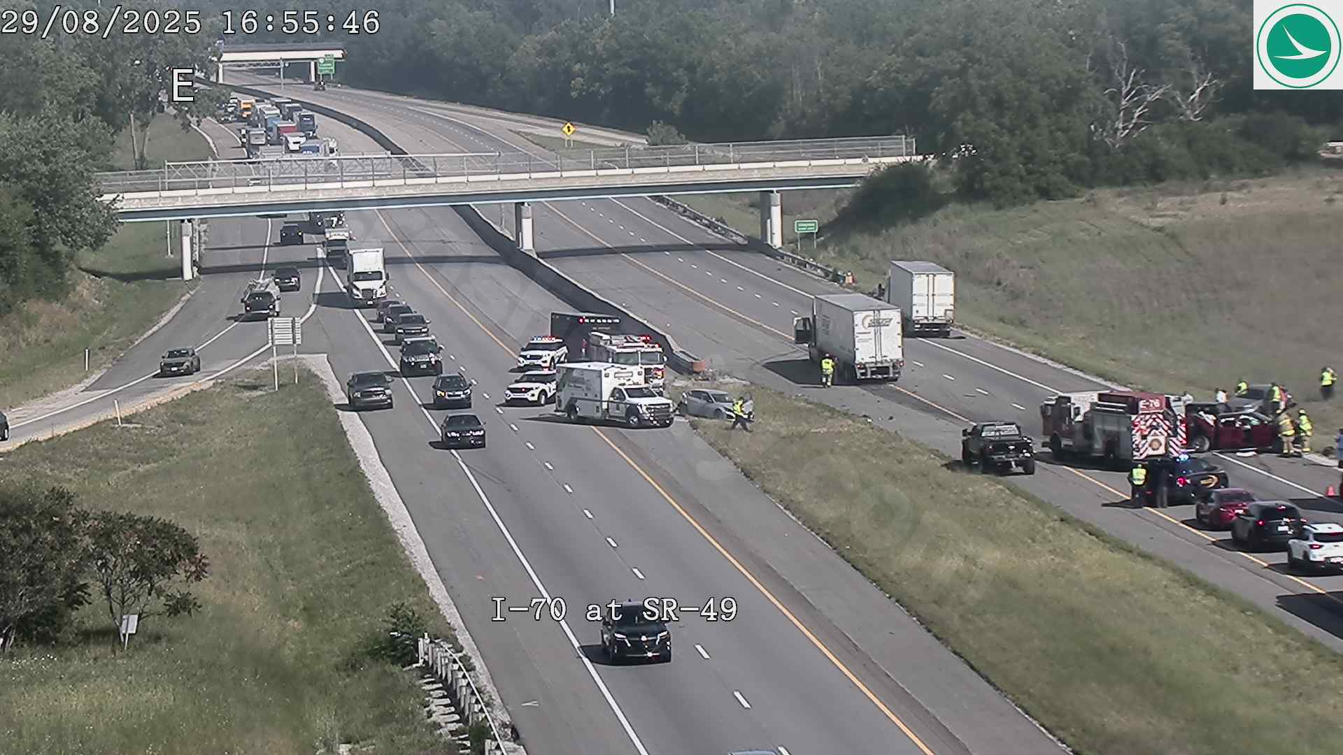 I-70 lanes near Clayton reopened after collision