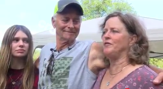 Reunion of teenage survivor and rescuer after tragic incident at Kanopolis Lake