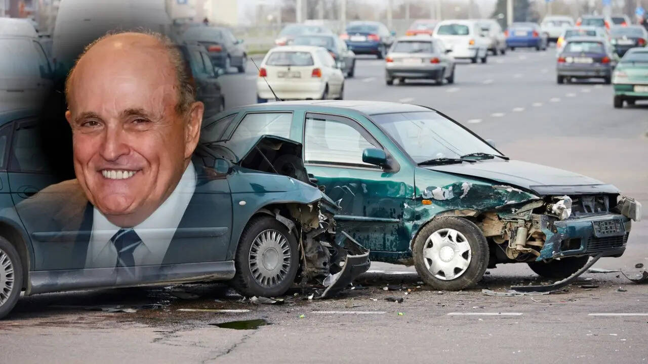 Rudy Giuliani, former NYC Mayor, injured in New Hampshire accident, hospitalized with fractured vertebrae.