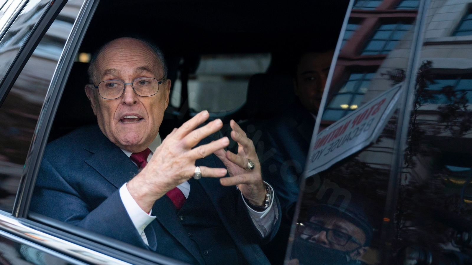 Rudy Giuliani hurt in car crash: Update on his health mentions fractured vertebrae, cuts, and bruises - Hindustan Times