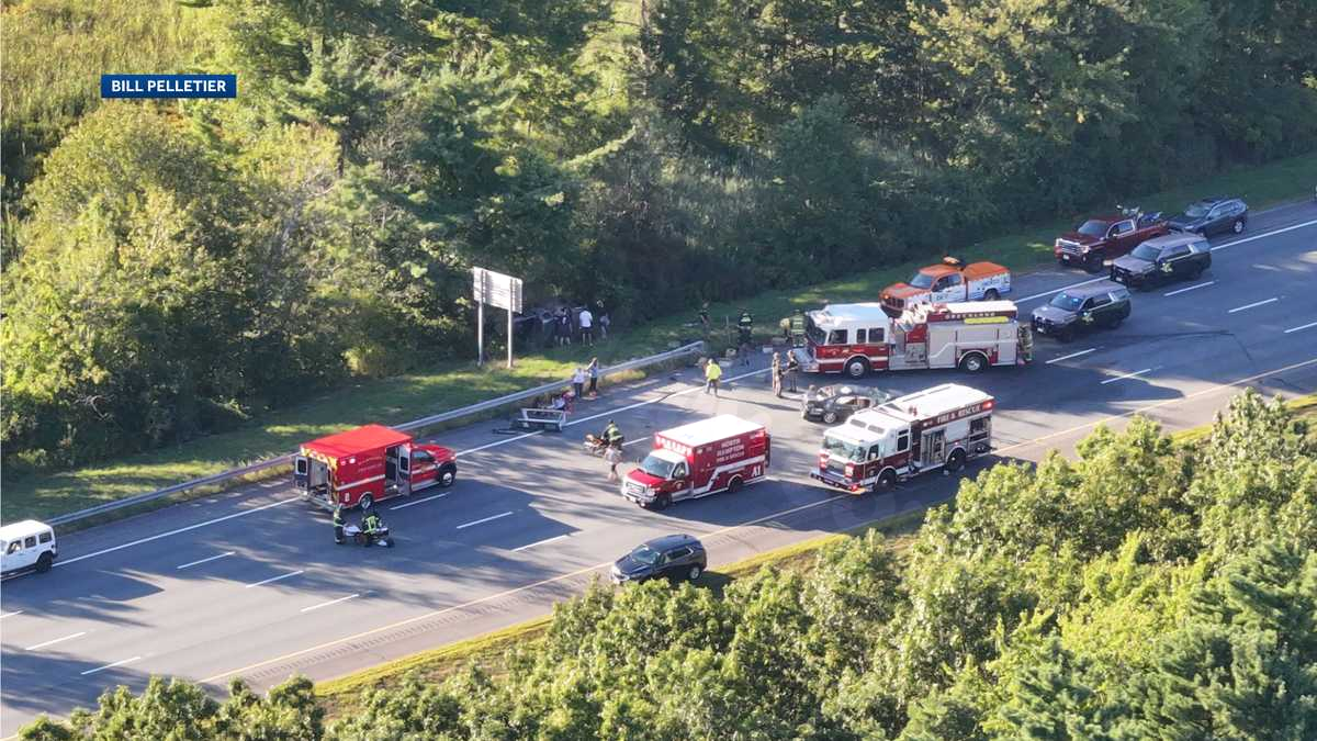 Southbound Section of Interstate 95 in North Hampton Closed Following Accident