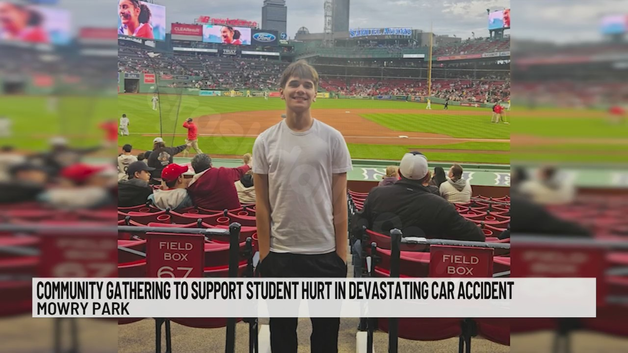Community comes together for student injured in car crash
