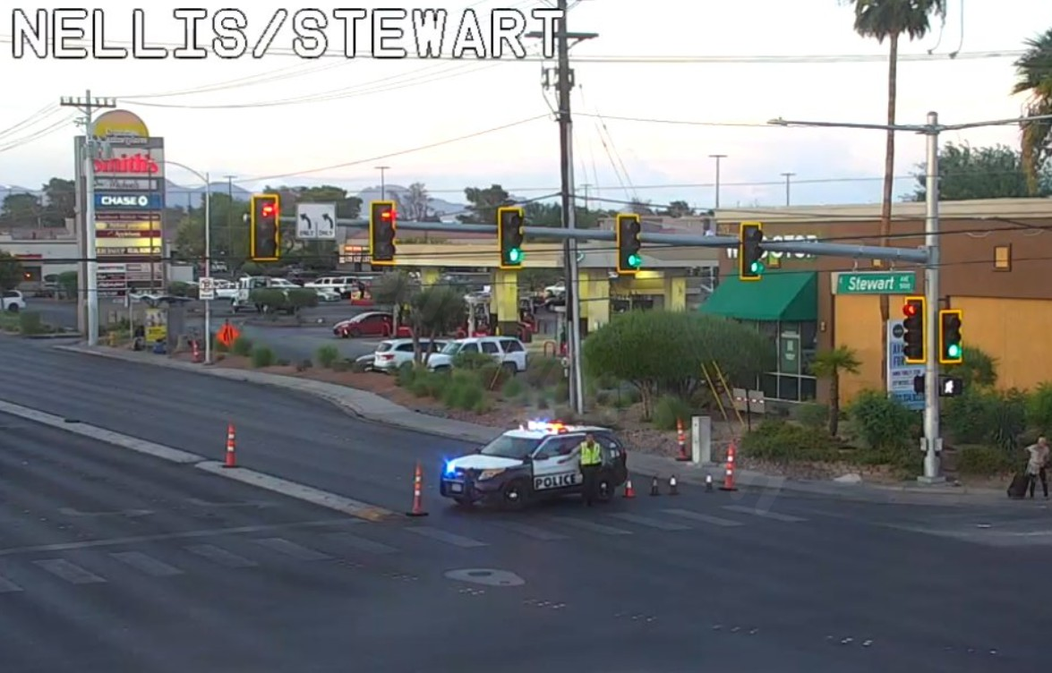 Driver arrested after crash leads to pedestrian's death in northeast Las Vegas valley