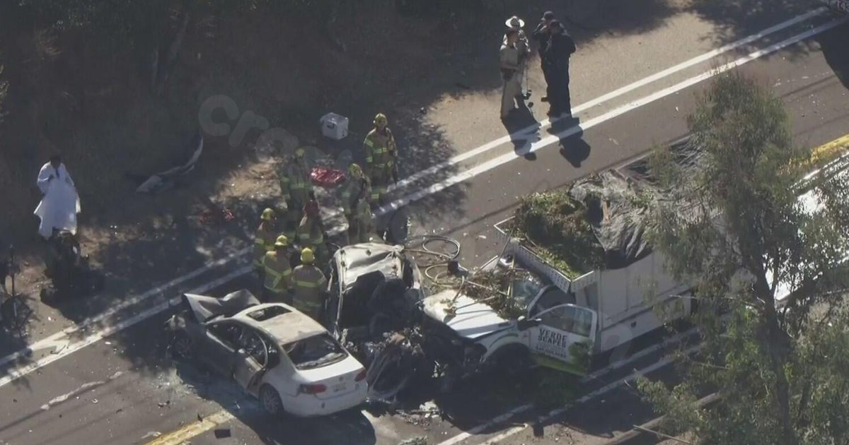 Fatal 3-vehicle collision in Santiago Canyon, Orange County