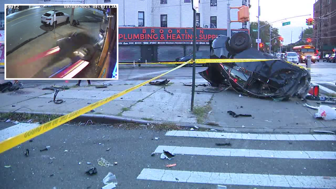 Fatal crash in Brooklyn involving stolen vehicle