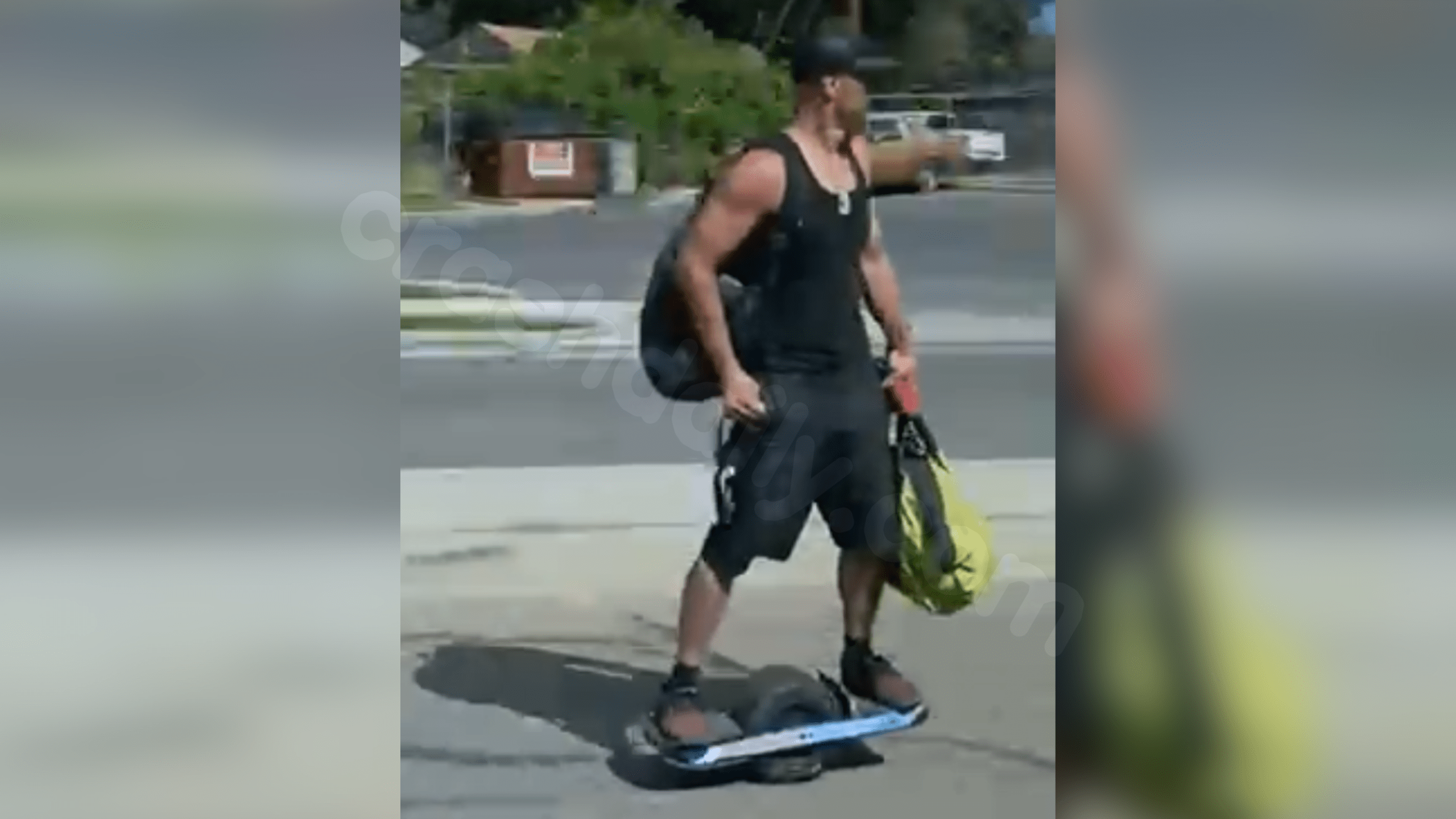 Man arrested by police after fleeing accident on hoverboard, causing injuries