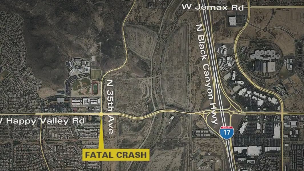Deadly accident in northern Phoenix injures one person