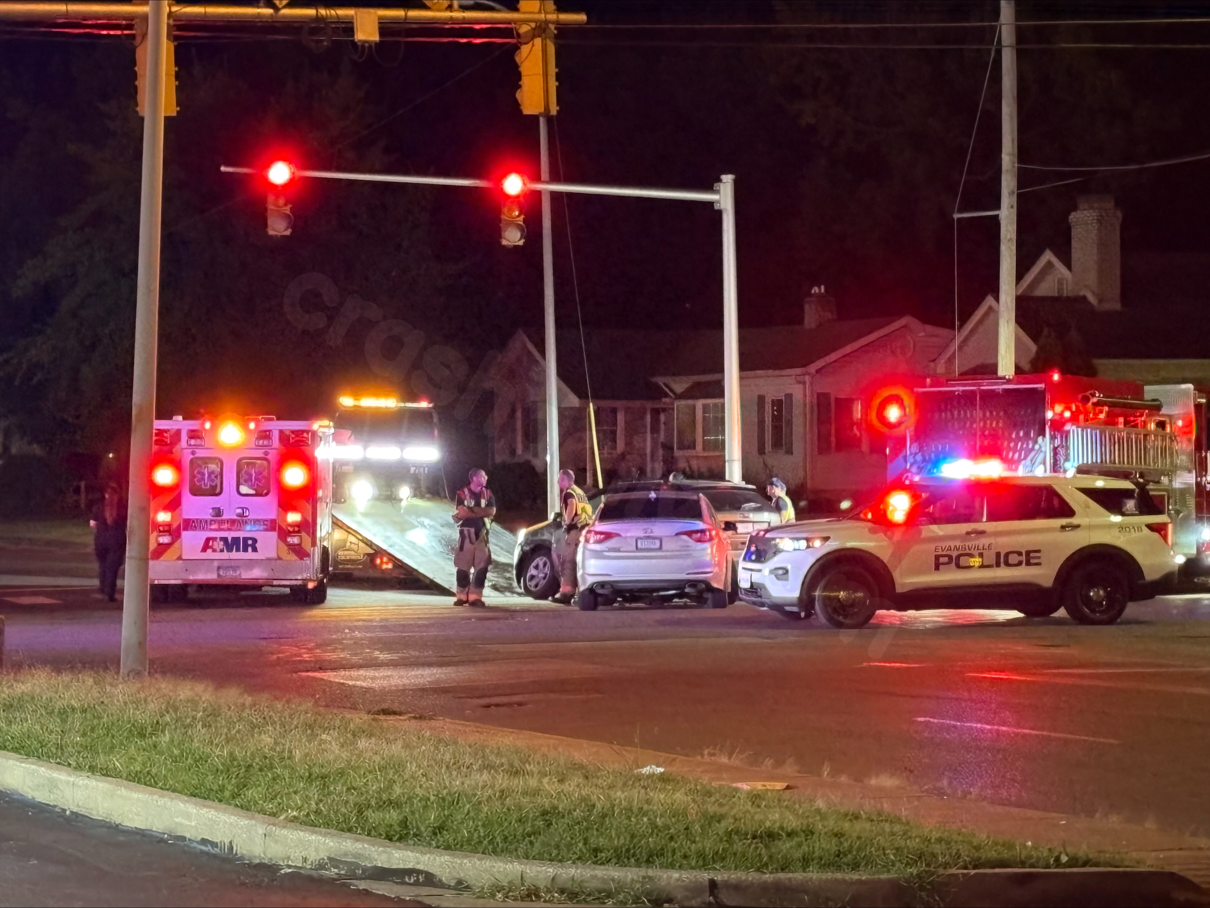 Injuries reported following accident near Saint Mark’s Lutheran Church in Evansville