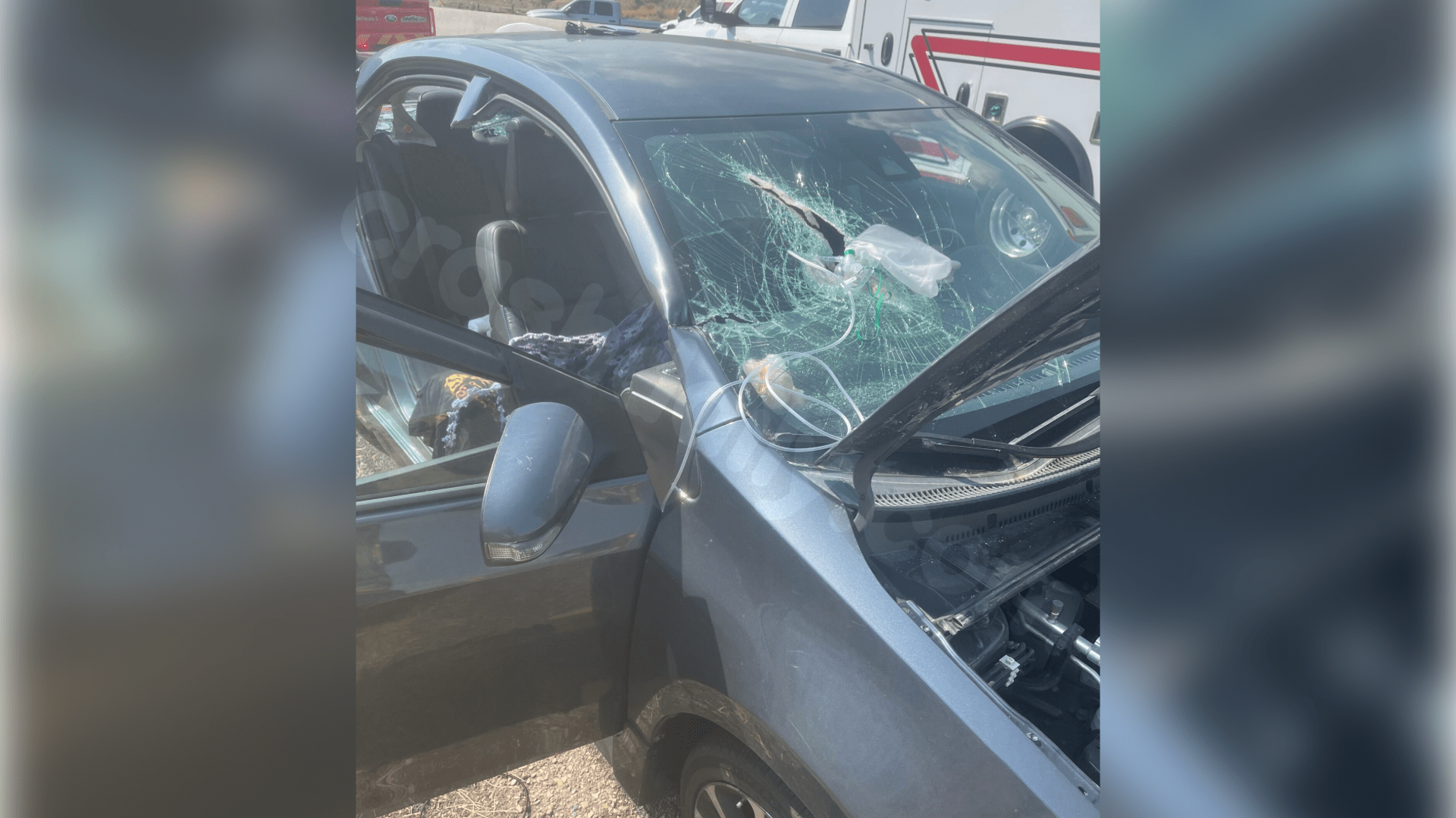 Woman pinned to seat by rebar in Provo Canyon accident