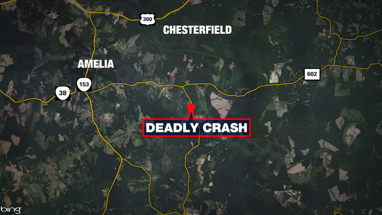 Fatality in solo car wreck in Amelia