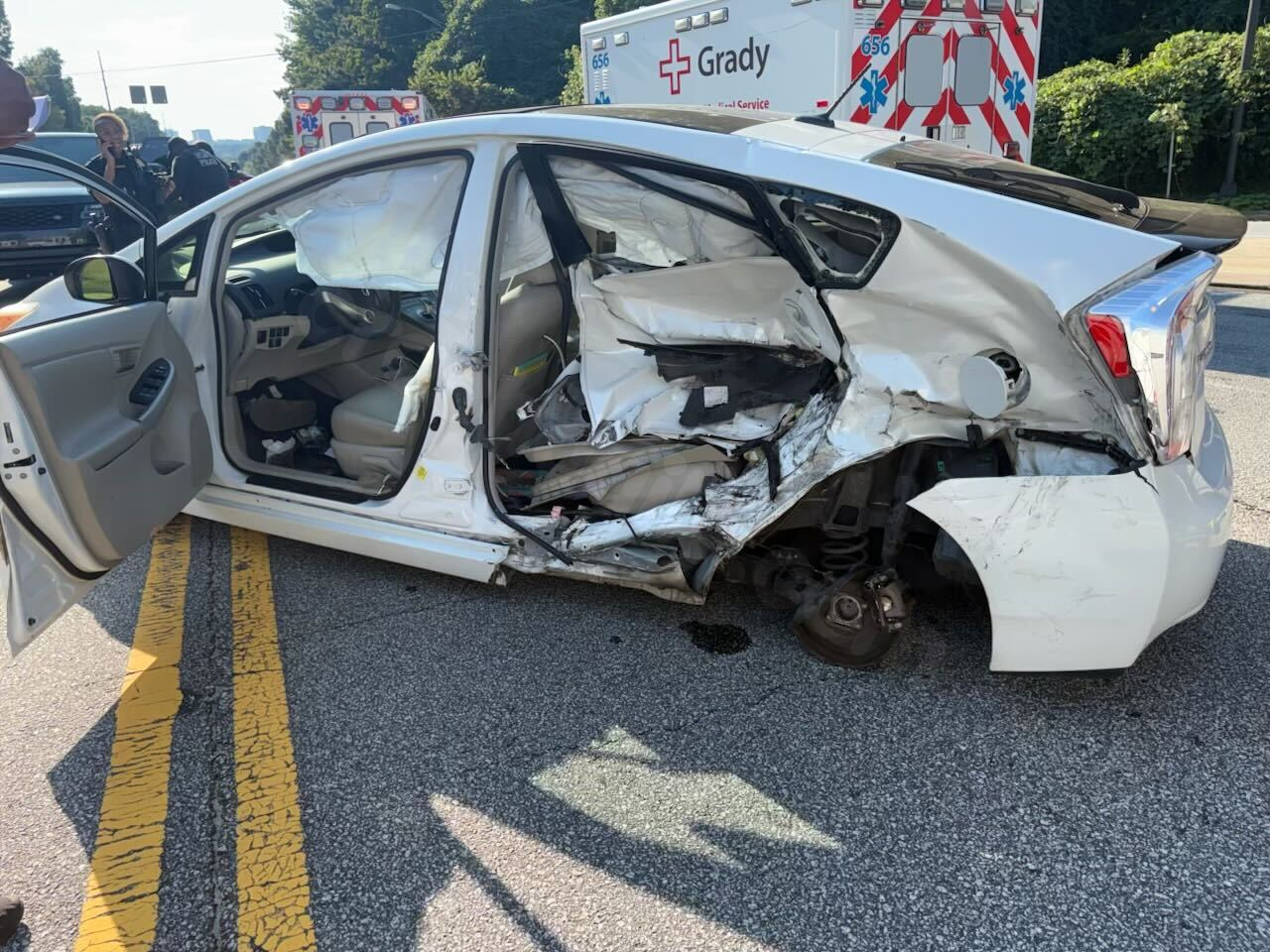 Video captures fatal collision on Mount Paran road