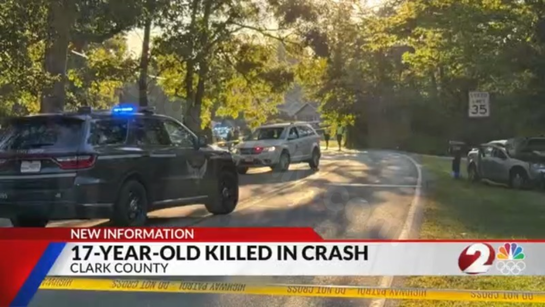 Teenager dies in solo car accident in Clark County
