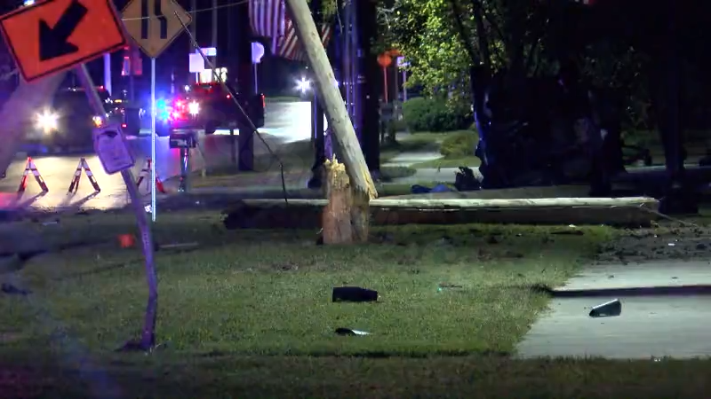Fatal crash in Kechi following speeding pickup.