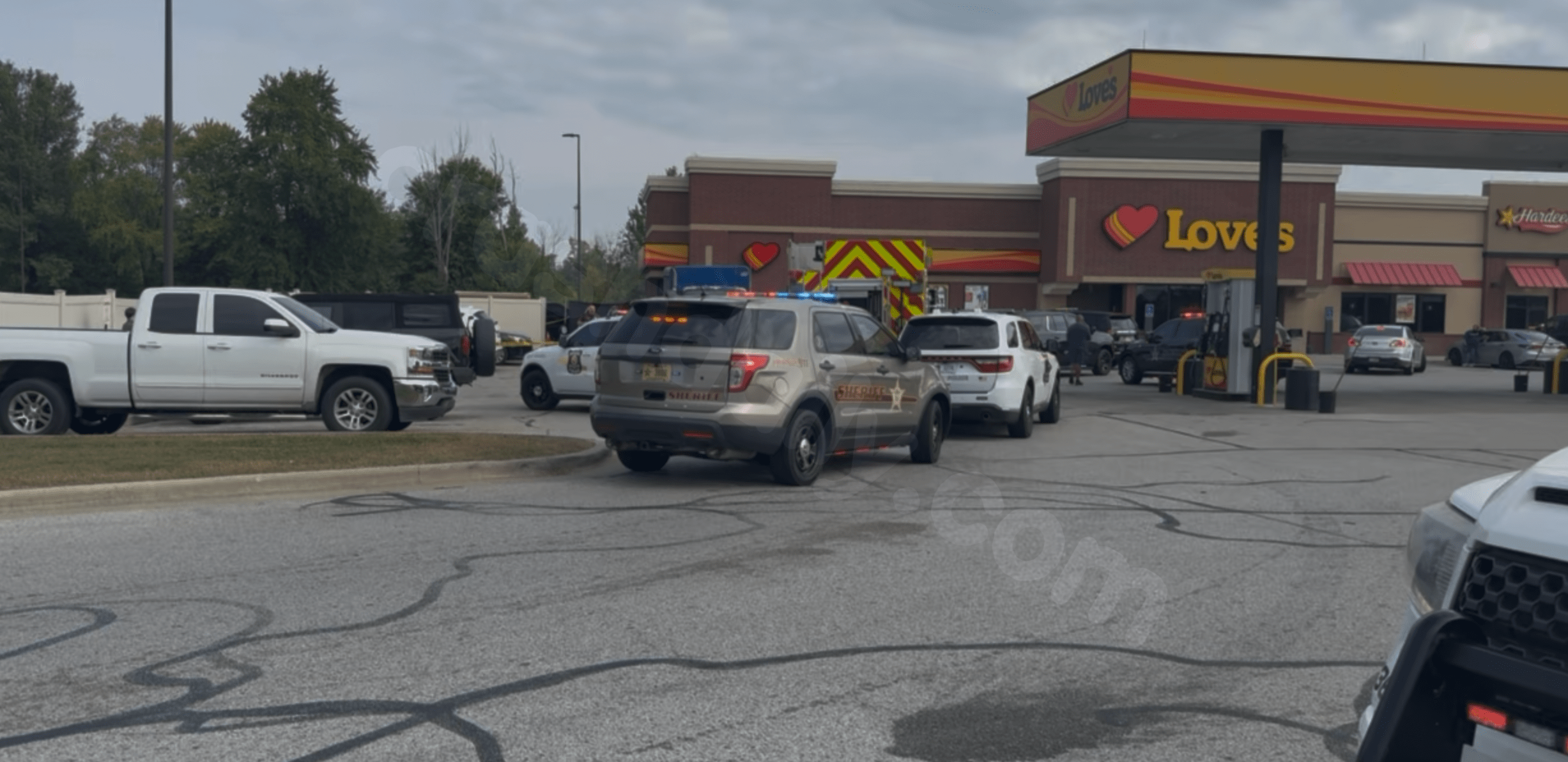 Agencies probing pedestrian vs. vehicle incident at Love’s in Vigo County