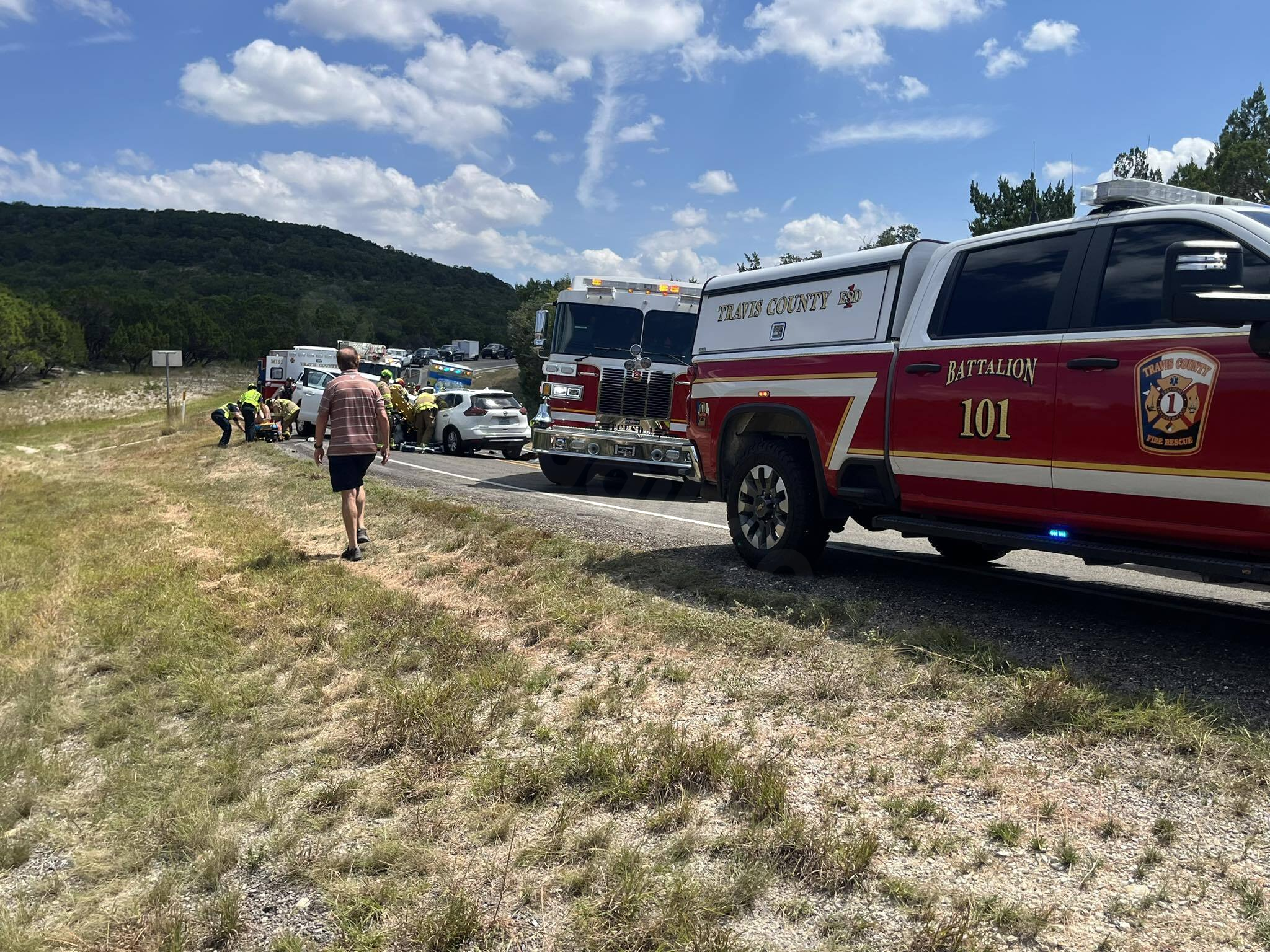 Fatal collision at FM1431 and Tessera Parkway, road closure expected for hours