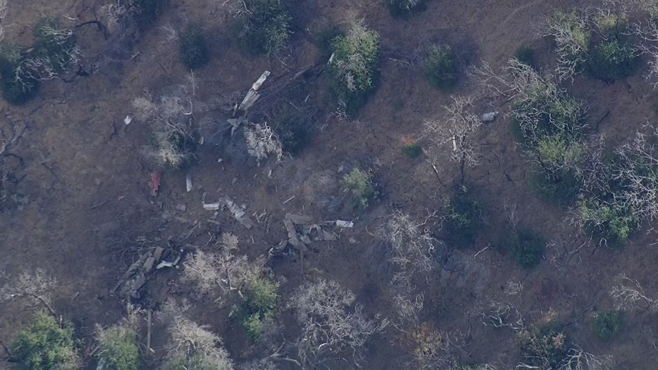 Fatal plane crash near Mount Hamilton confirmed by fire officials.