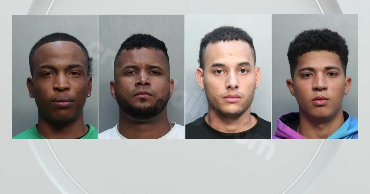 Four individuals detained in Miami-Dade for reportedly orchestrating fake car incidents for insurance claims