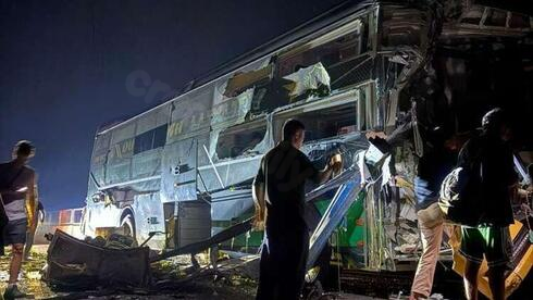 Israeli tourists injured in Vietnam bus-truck collision