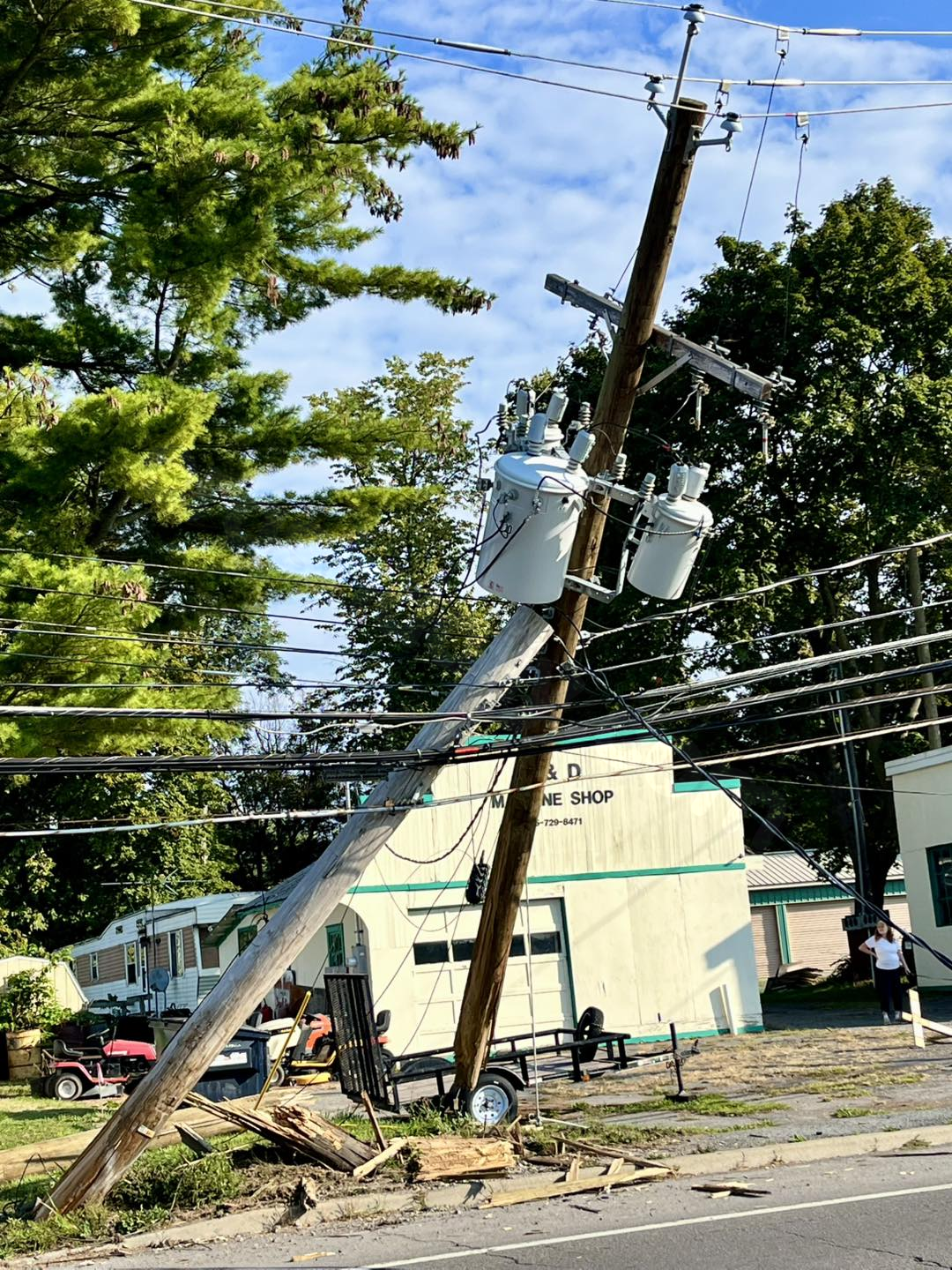 Power cut in Waterloo caused by vehicle collision
