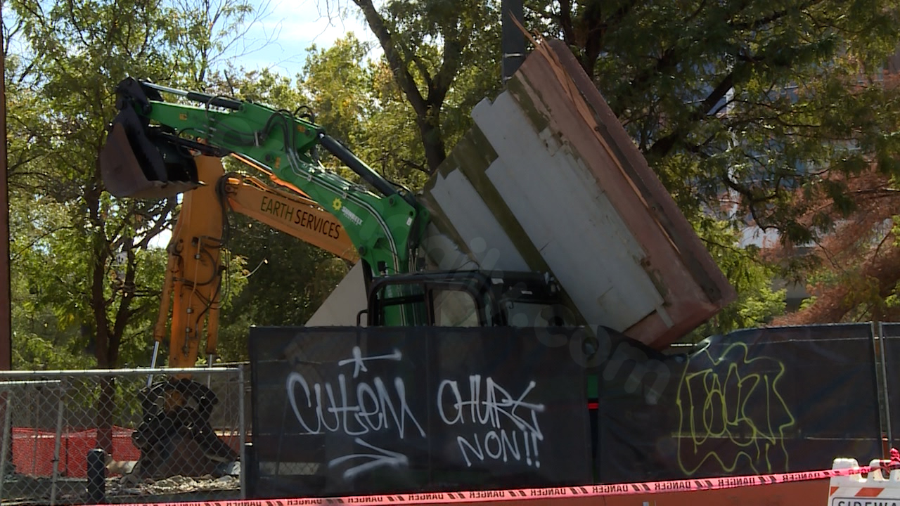 Downtown Denver traffic disrupted by demolition incident