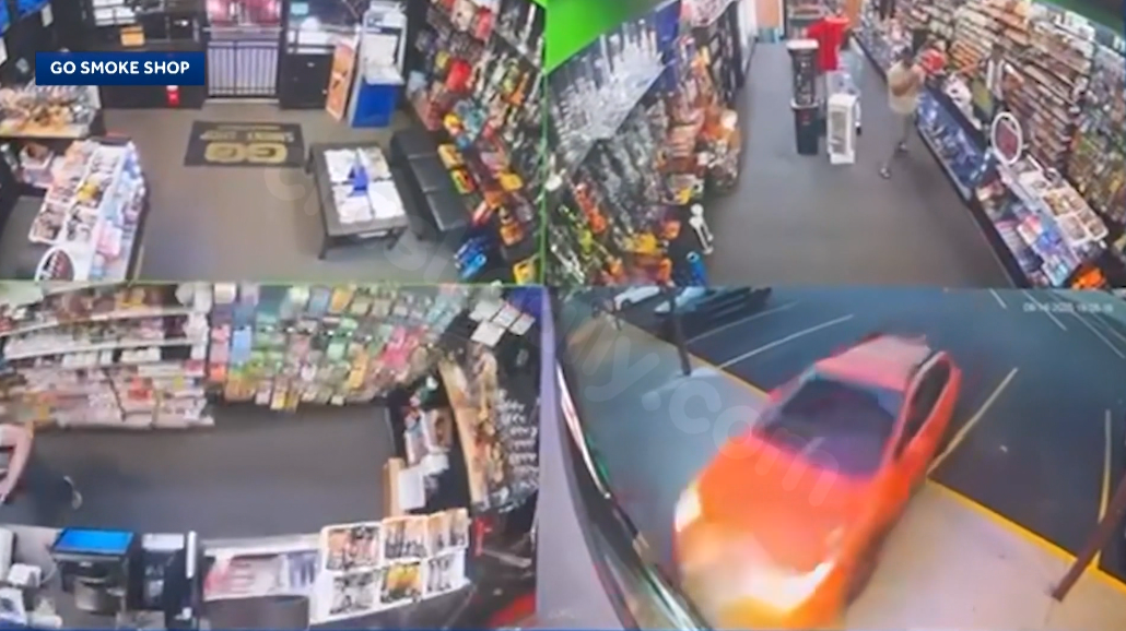 Driver attributes car crashing into Brockton smoke shop to brake malfunction