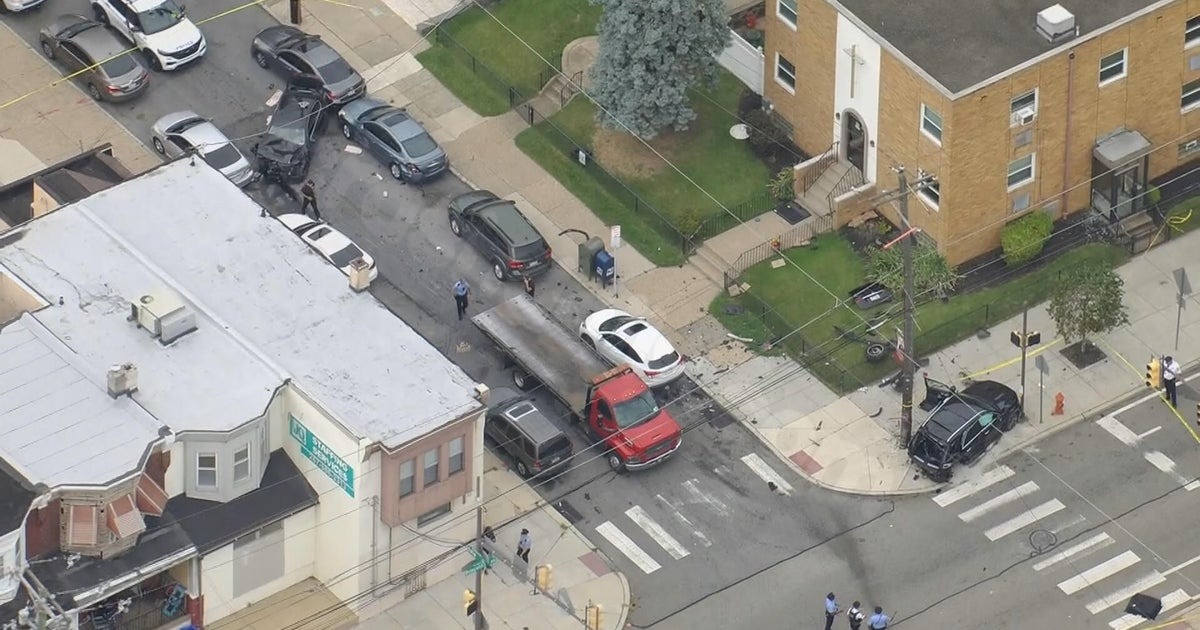 Driver in Tacony, Philadelphia arrested for causing massive crash.