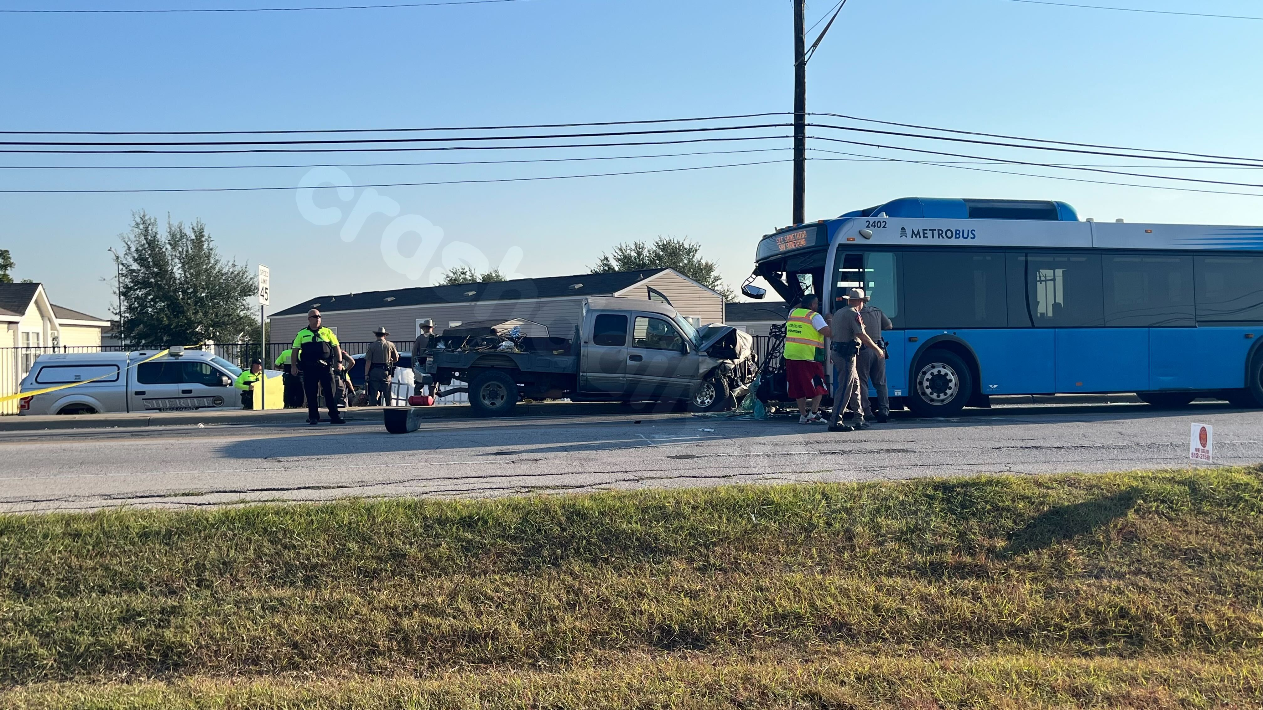 Fatal collision involving CapMetro bus hurts multiple people
