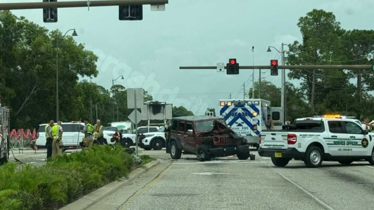 Fatal motorcycle accident at E Terry St and Imperial Pkwy in Bonita Springs