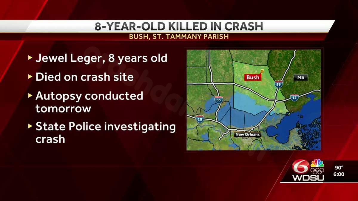 Louisiana State Police investigating fatal collision with 8-year-old involved