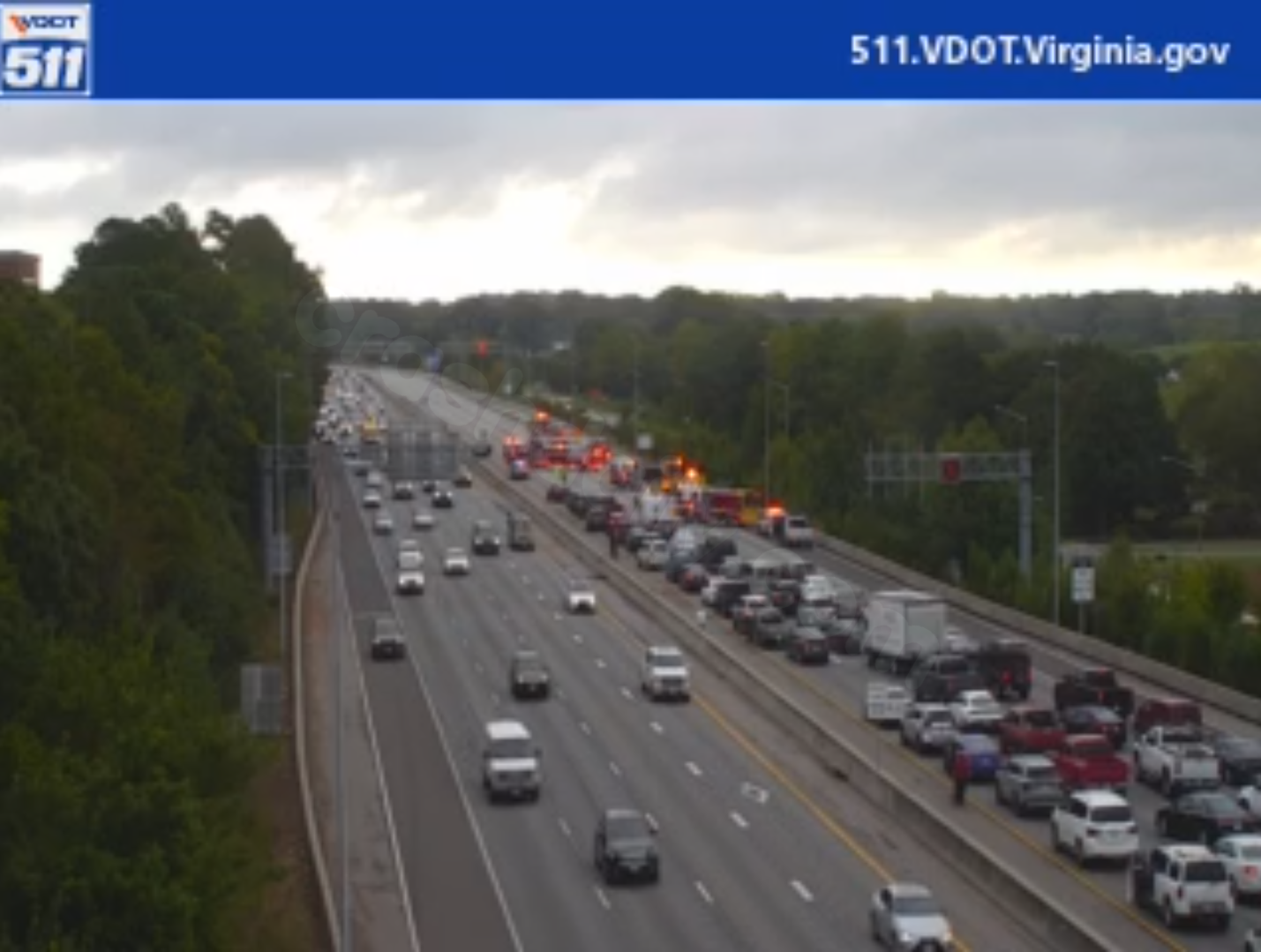 Injuries from multiple-vehicle collision near Independence Blvd.